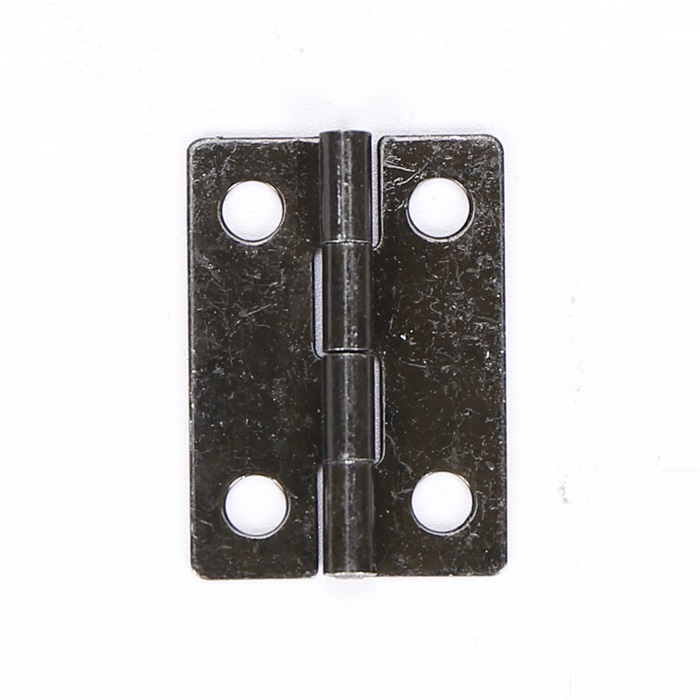 Small black zinc hinge, small hinge24*17*0.5mm